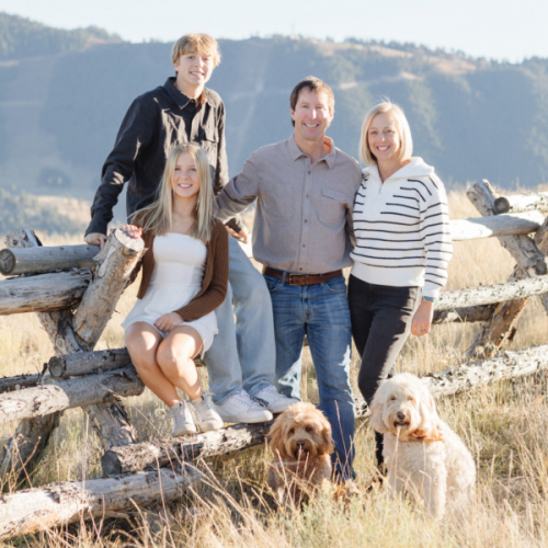 Sean Clark Real Estate - Sean's family in Jackson Hole
